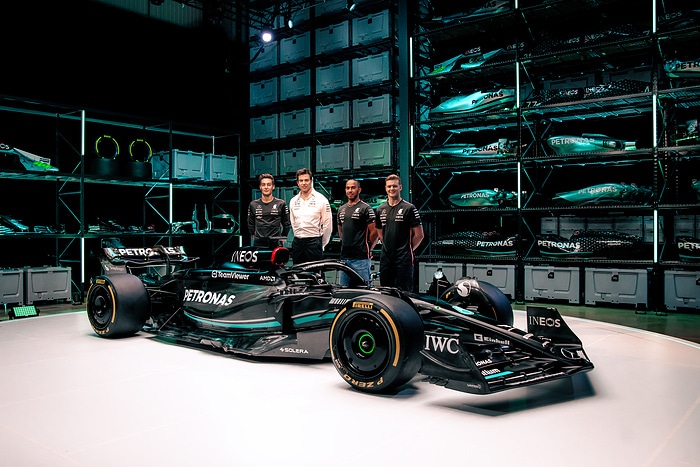 M350449 Mercedes-AMG F1 W14 E Performance Launch - Finn Pomeroy