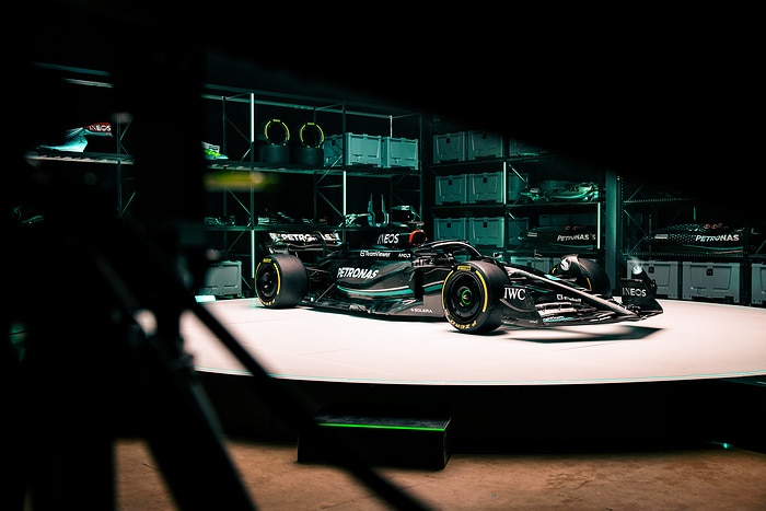 M350422 Mercedes-AMG F1 W14 E Performance Launch - Finn Pomeroy