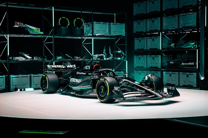 M350424 Mercedes-AMG F1 W14 E Performance Launch - Finn Pomeroy
