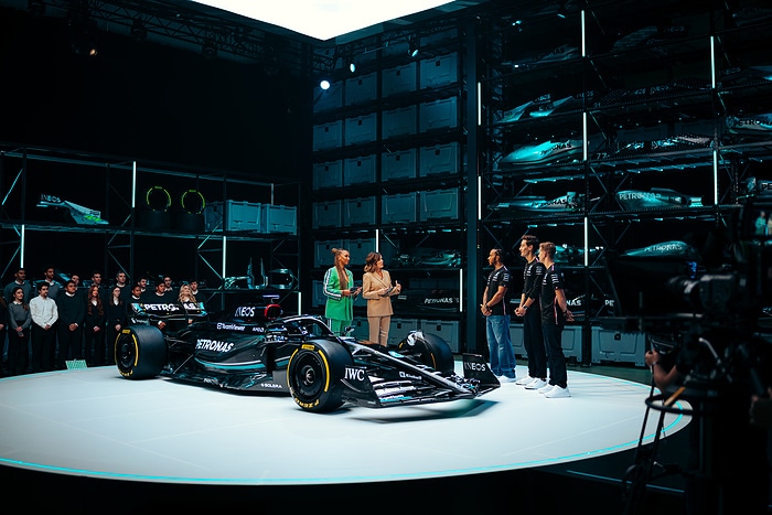 M350489 Mercedes-AMG F1 W14 E Performance Launch - Sebastian Kawka