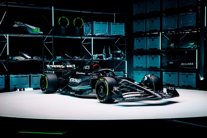 M350436 Mercedes-AMG F1 W14 E Performance Launch - Finn Pomeroy