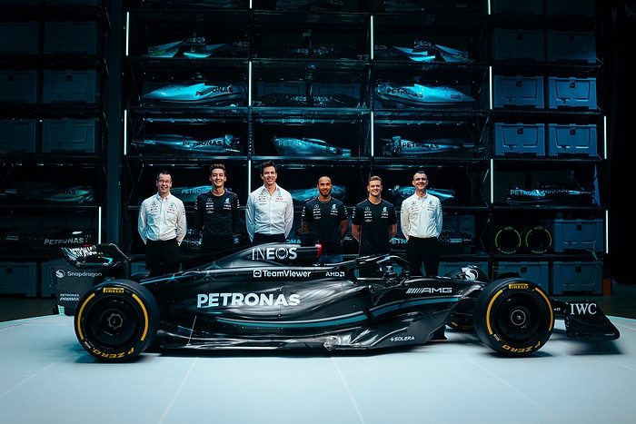 M350432 Mercedes-AMG F1 W14 E Performance Launch - Steve Etherington