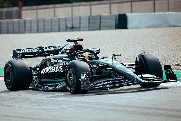 M375214 2023 Barcelona, Pirelli Test, Day 2 - Sebastian Kawka
