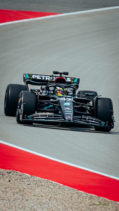 M375235 2023 Barcelona, Pirelli Test, Day 2 - Sebastian Kawka