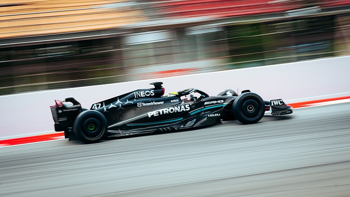 M375242 2023 Barcelona, Pirelli Test, Day 2 - Sebastian Kawka