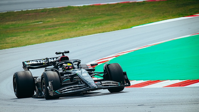 M375247 2023 Barcelona, Pirelli Test, Day 2 - Sebastian Kawka