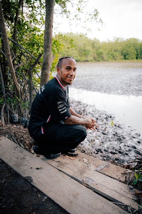M392892 Lewis visits PETRONAS Mangrove Conservation Project in Malaysia
