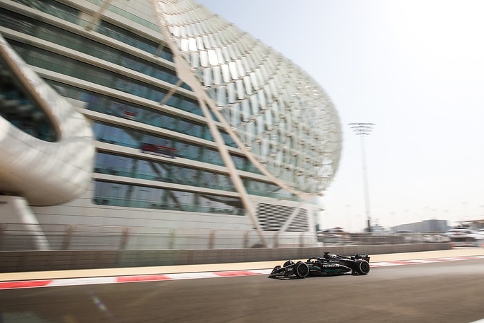 M410055 2023 Abu Dhabi Test, Tuesday - LAT Images