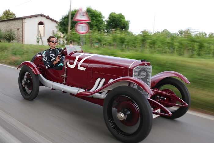 M432429 Targa Florio Victory Centenary Celebrated with Trofeo Bandini Demo Run