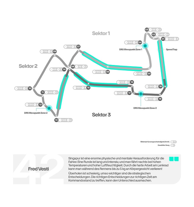 M460840 GERMAN: 2024 Singapore Grand Prix - Track Map