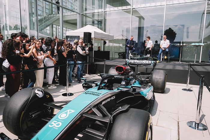 M504701 Kimi's First Visit - PETRONAS Global R&T Centre Turin