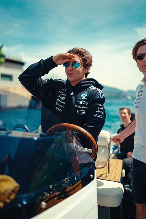 M507450 2025 Monaco Grand Prix, Thursday - Giacomo Crapanzano