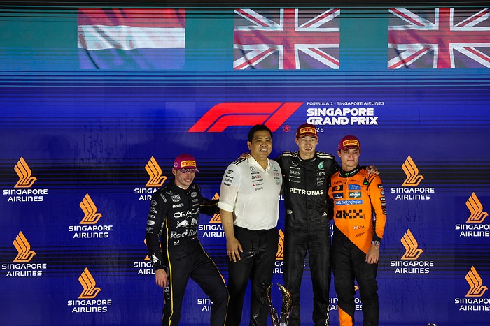 M540069 2025 Singapore Grand Prix , Sunday,