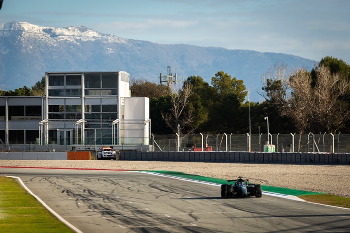 M561374 Barcelona Test, Thursday, Sam Bloxham