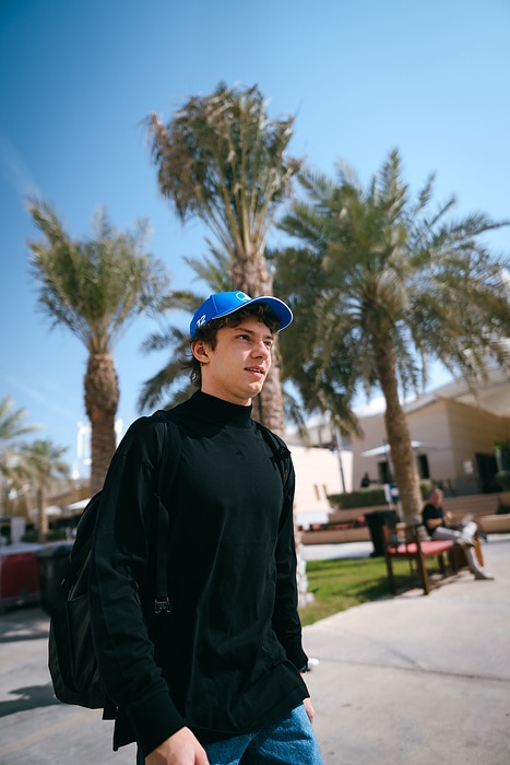 M564657 Bahrain Test Week 1, Friday, Sebastian Kawka